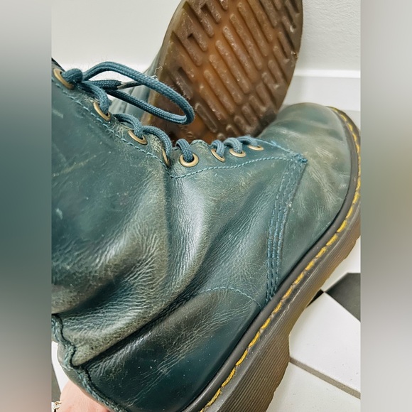 Bottes Dr. Martens vintage vert Forest - Picture 13 of 14
